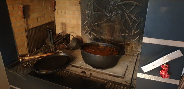 le "cantou" en cuisine d'hiver
