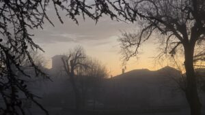 Brume d'hiver sur Sérignac