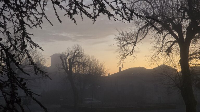 Brume d'hiver sur Sérignac