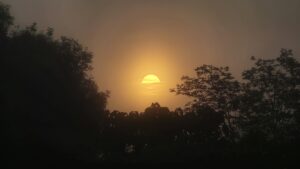 Coucher de soleil
