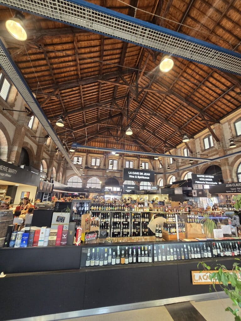 Le marché couvert Cahors