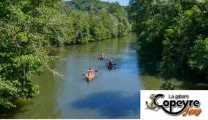 Canoé sur le Lot